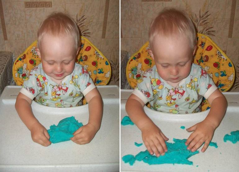 Сын и пластилин