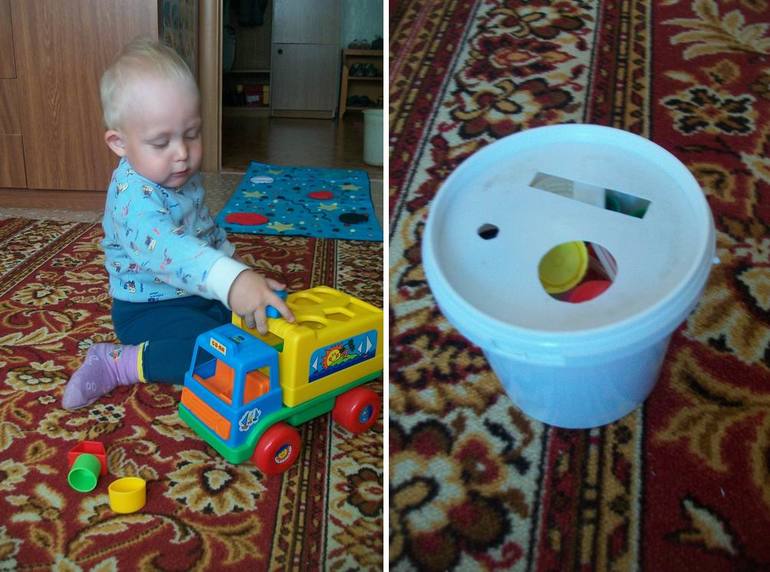 Наши развивалки в 1год 5 месяцев