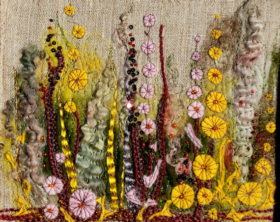 Пейзажи из ниток от Indras Ideas