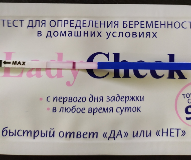 Тест На Беременность Lady Check Положительный Фото