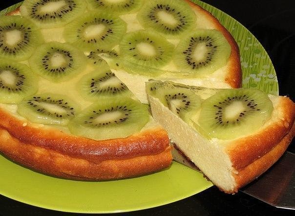 Чизкейк 🍰с киви 🥝