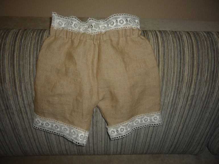 Шортики для дочки,дебют!