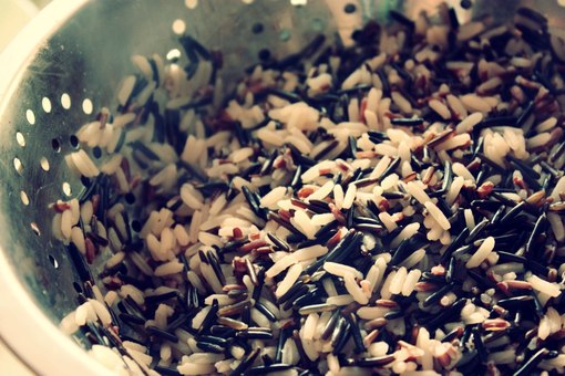 Суп из дикого и бурого риса с чесночком для самых маленьких