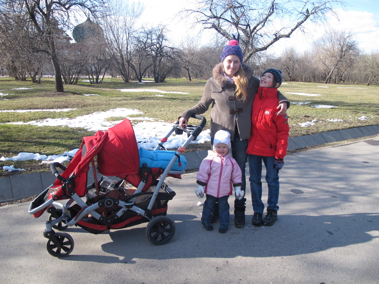 Моя Contours Optima Tandem Stroller by Kolcraft