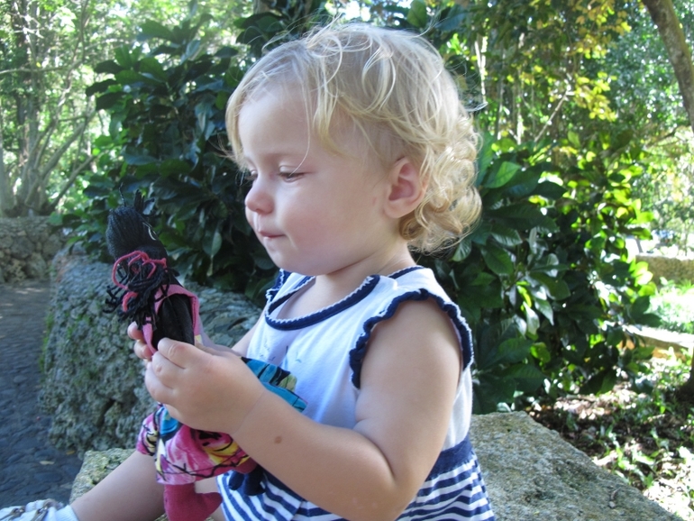 Пунта-Кана с дочкой в 1,4 года, декабрь.