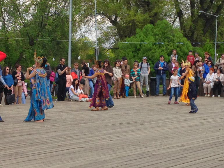 2 мая. Парк Горького