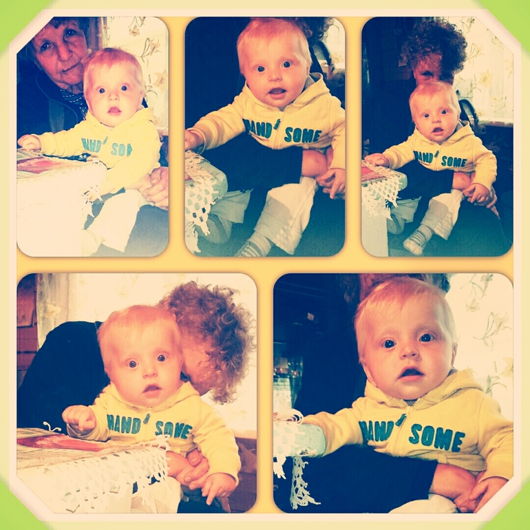 Киря и бабушка