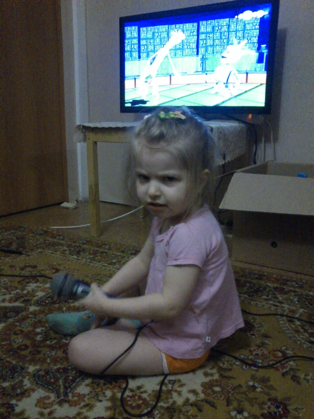 очередные дочкины ужасности