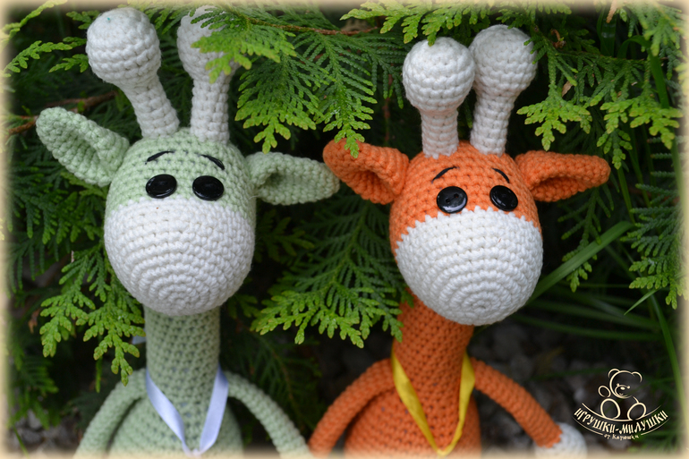 Жирафики Макс и Алекс