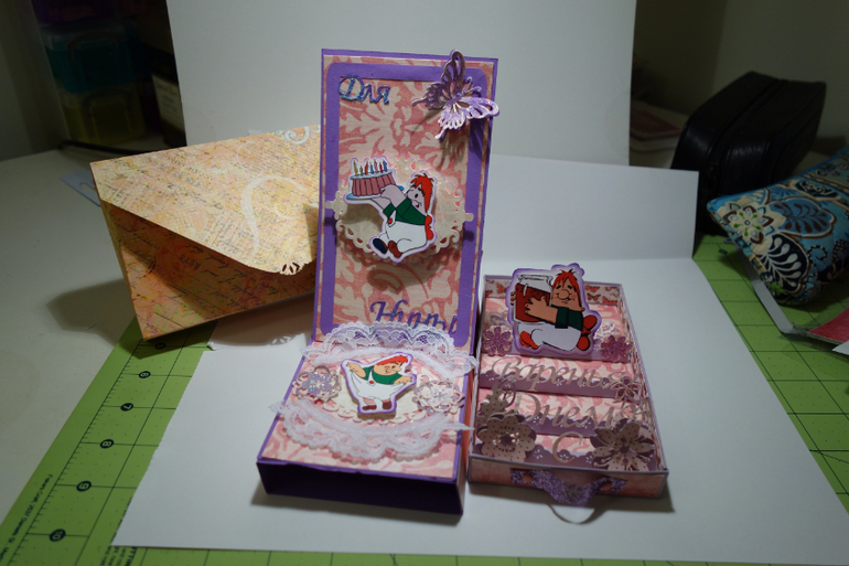 Открытка-коробочка с сюрпризом