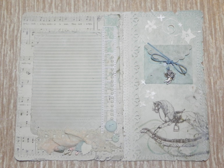 СП альбом Шебби Шик. Разворот №1.