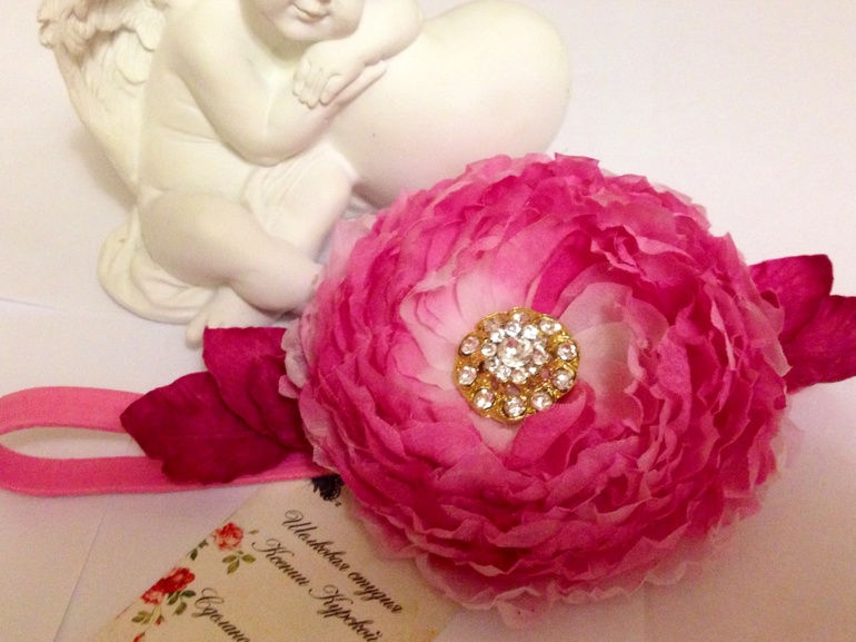 Шелковые украшения для маленьких принцесс