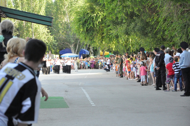 Феодосию посетил фестиваль военных оркестров