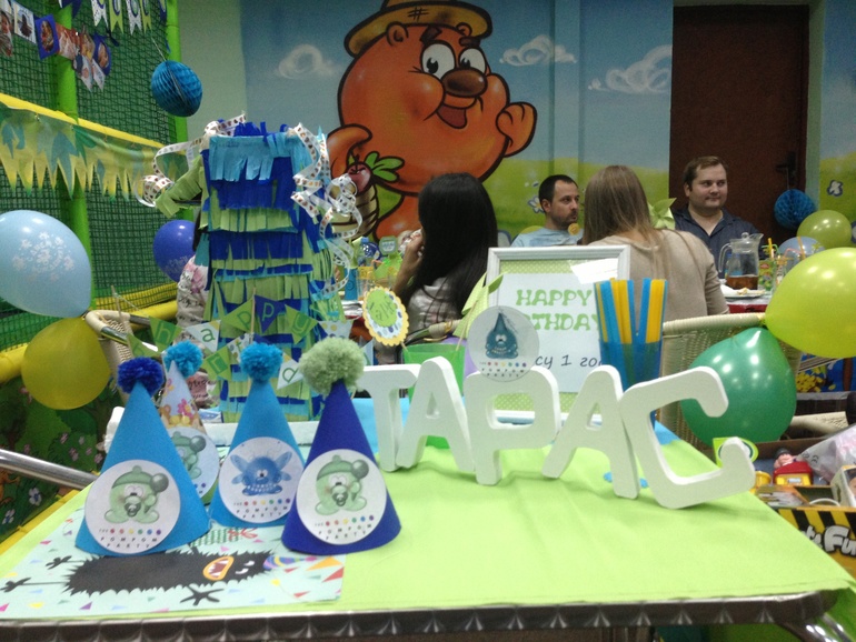 Первый день рождения Тараса. Украшения!