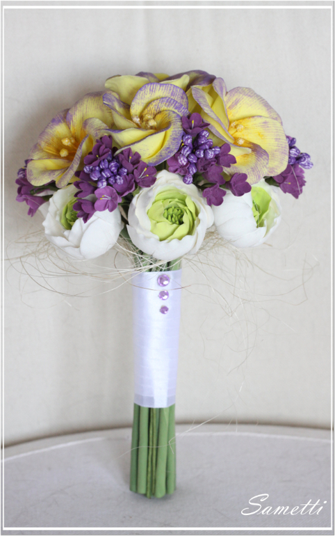 Свадьба в салатово-сиреневых тонах