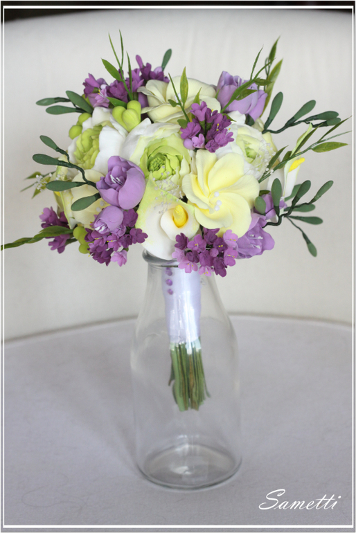 Свадьба в салатово-сиреневых тонах