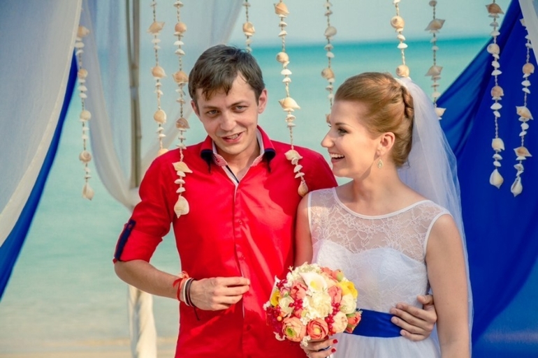 Тропическая свадьба