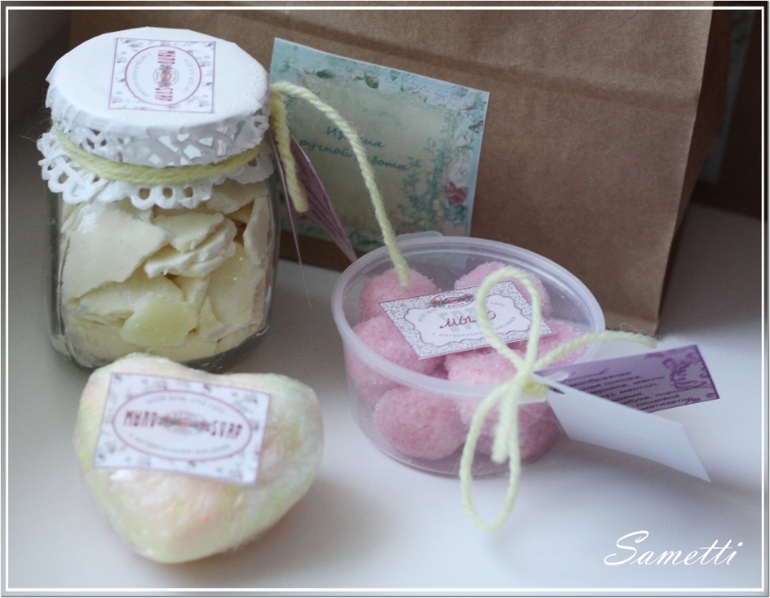 Мыльные наборы на 8 марта :)