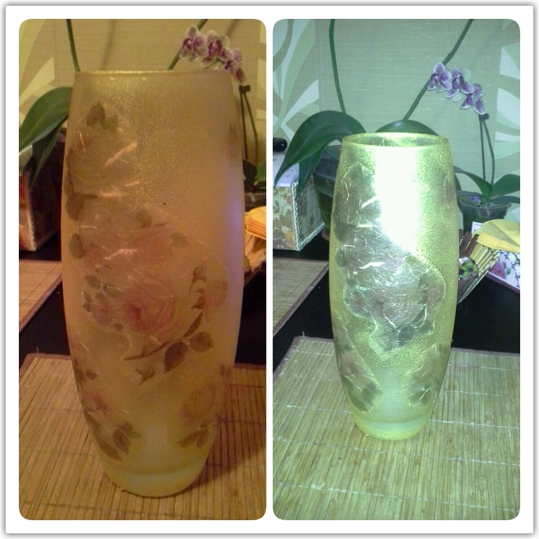 Моя первая вазочка