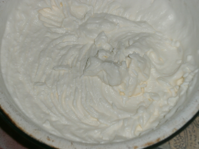 Крем из сливок и рикотты для торта рецепт с фото
