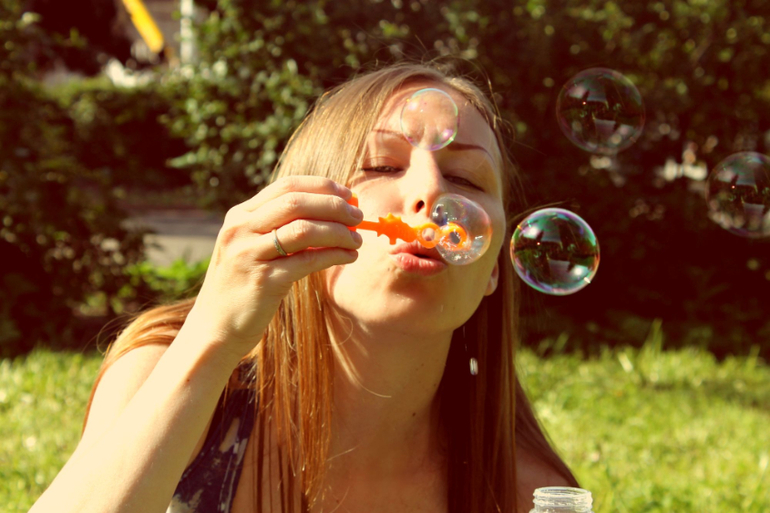 Как мы съездили на парад мыльных пузырей)