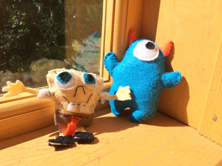 Детские работы из фетра