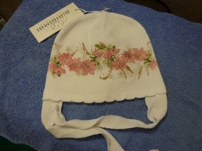 Новая Итальянская шапочка BIRIBIMBI. Цена 1000 руб. Почта.