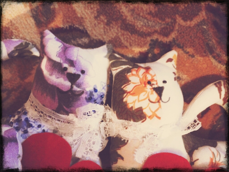 Цветочные коты