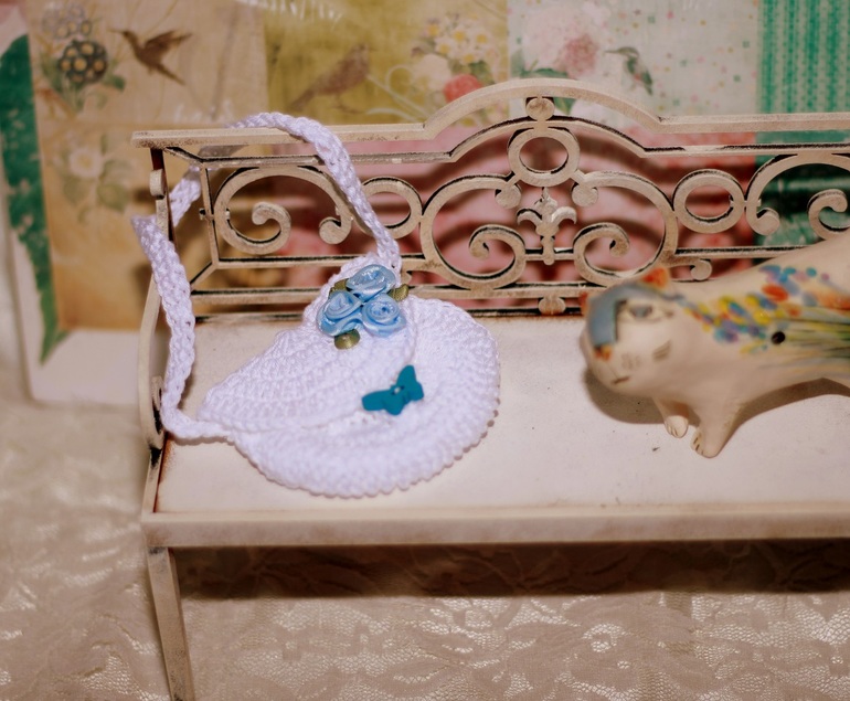 Связала немного на обмен