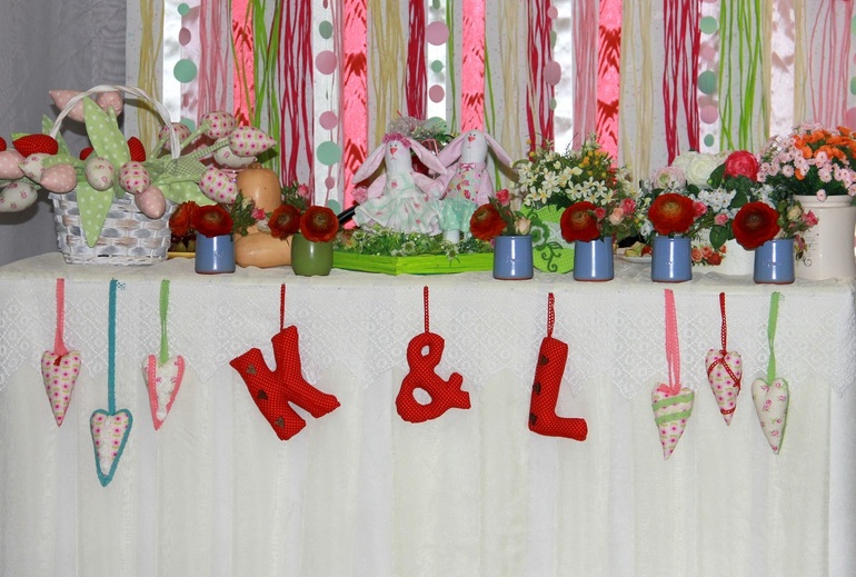 Свадьба в стиле Тильда