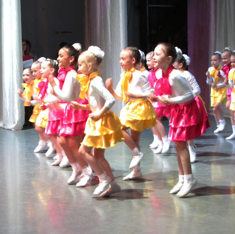 Наш отчетный концерт из-за кулис.