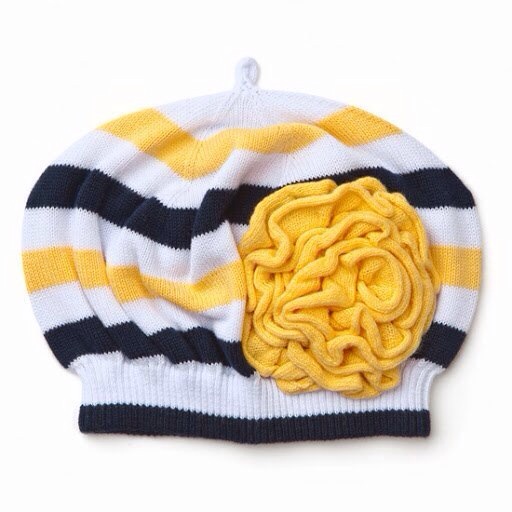 Цветок спицами