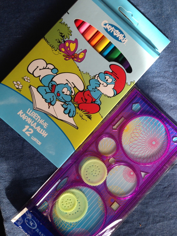 Про краски, карандаши и кисточки...