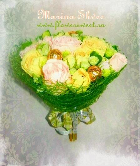 Предлагаю сделать для вас букеты и композиции из конфет =)