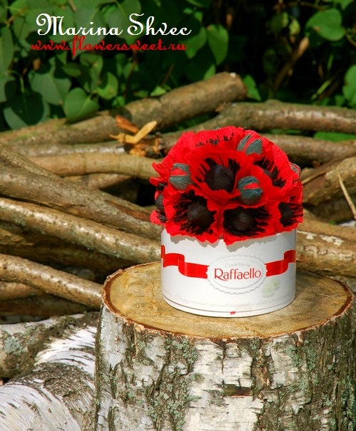 Предлагаю сделать для вас букеты и композиции из конфет =)