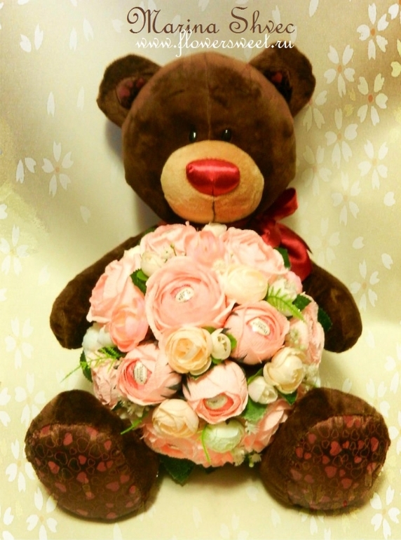 Предлагаю сделать для вас букеты и композиции из конфет =)