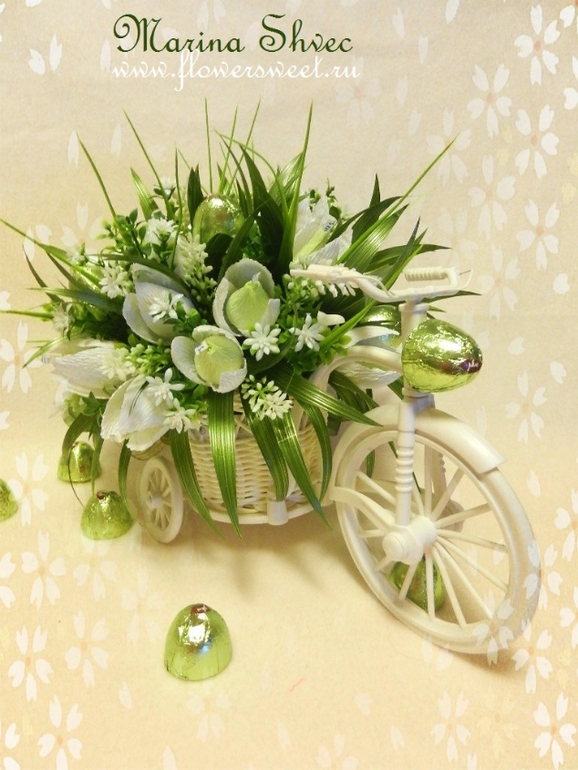 Предлагаю сделать для вас букеты и композиции из конфет =)