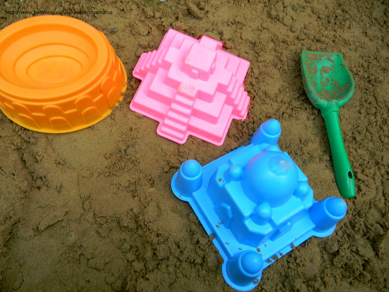 Формочки для песка "Мировые достопримечательности"