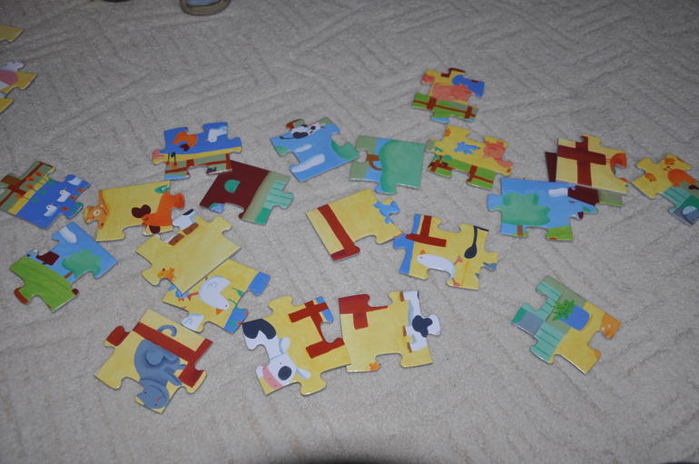 Пазломания. Часть 5. Гигантам от Djeco гигантский пост!