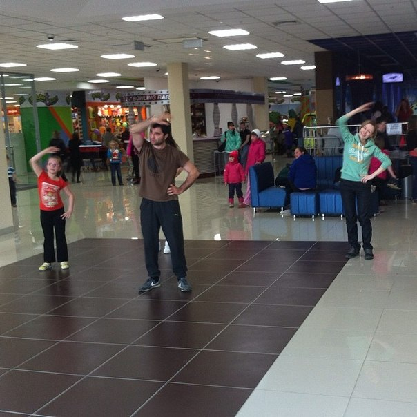 Фигура в порядке - спасибо зарядке!