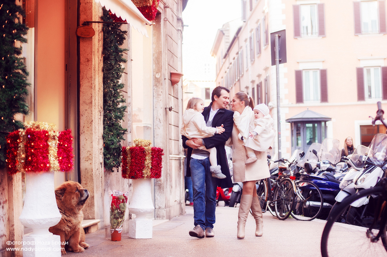 Рим в канун рождества...