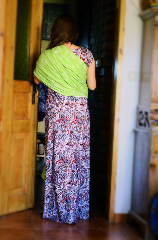 осваиваю намотку на бедре