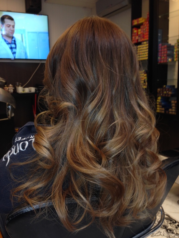 Бронд? Омбрэ? Растяжка цвета? Заказ с картинки...