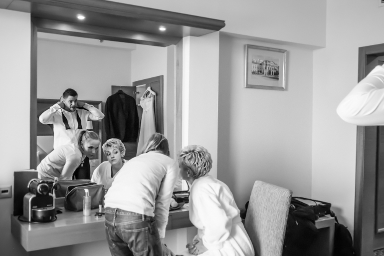 Свадебный макияж. За кадром