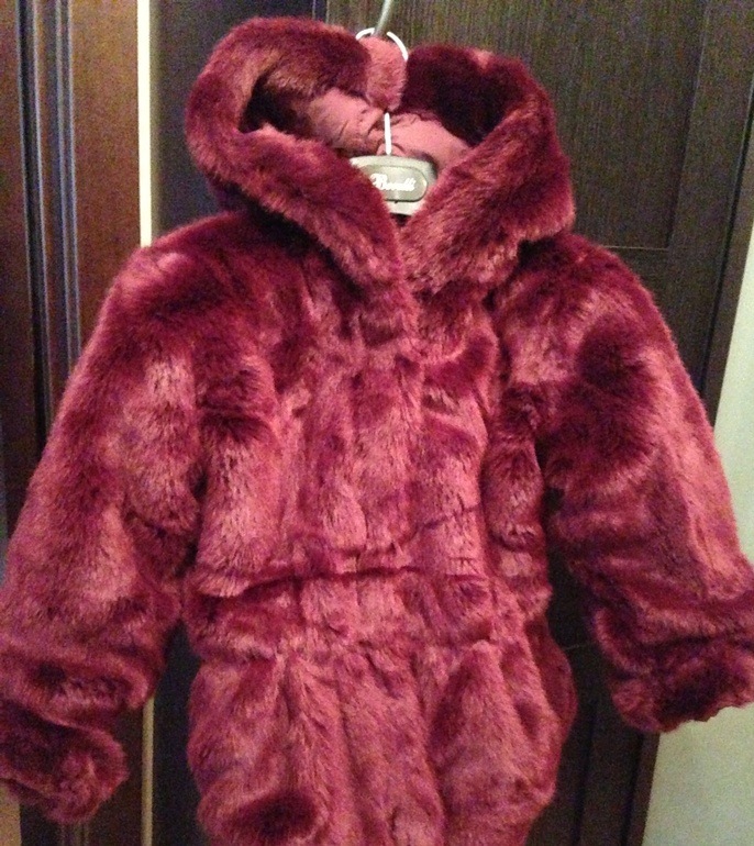 Двусторонняя шубка на изософте Борелли