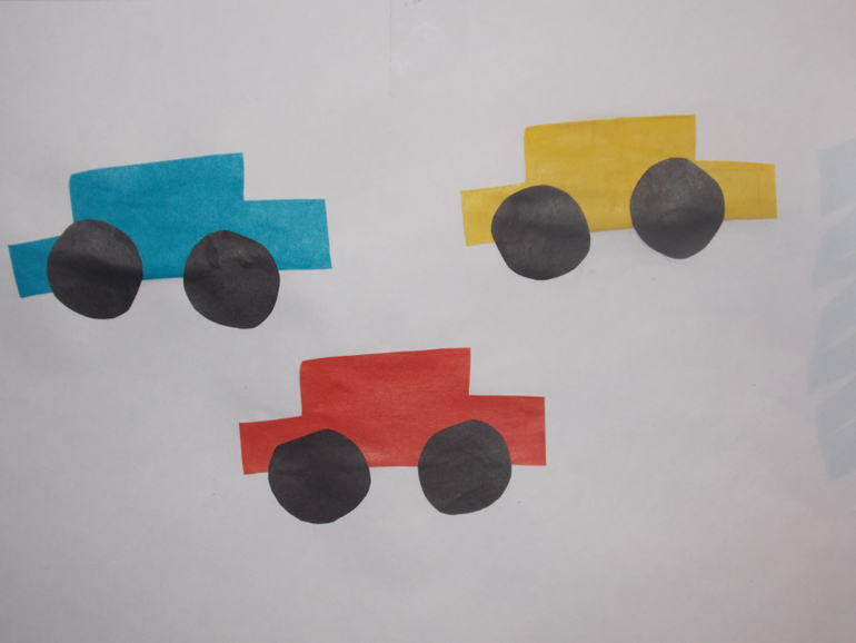 Аппликация, 1 год, 6 месяцев