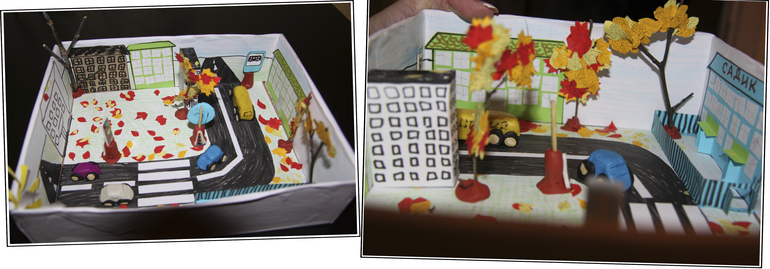 Про поделки в садик.