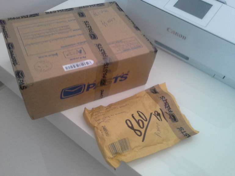 Вот и нам пришла посылка!!!