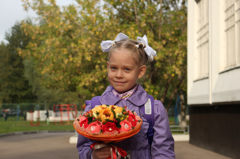 Фото девочки первоклассницы