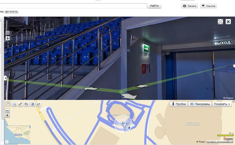 Яндекс.Карты - много открытий сидя дома.